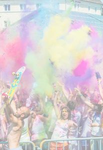 große Mengen Holi Pulver kaufen